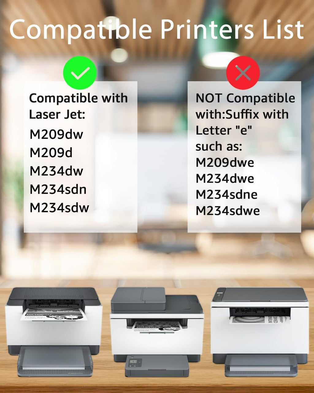 Compatible 134A Toner Cartridge for HP M209d M209dw M234sdw
