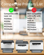 Compatible 134A Toner Cartridge for HP M209d M209dw M234sdw