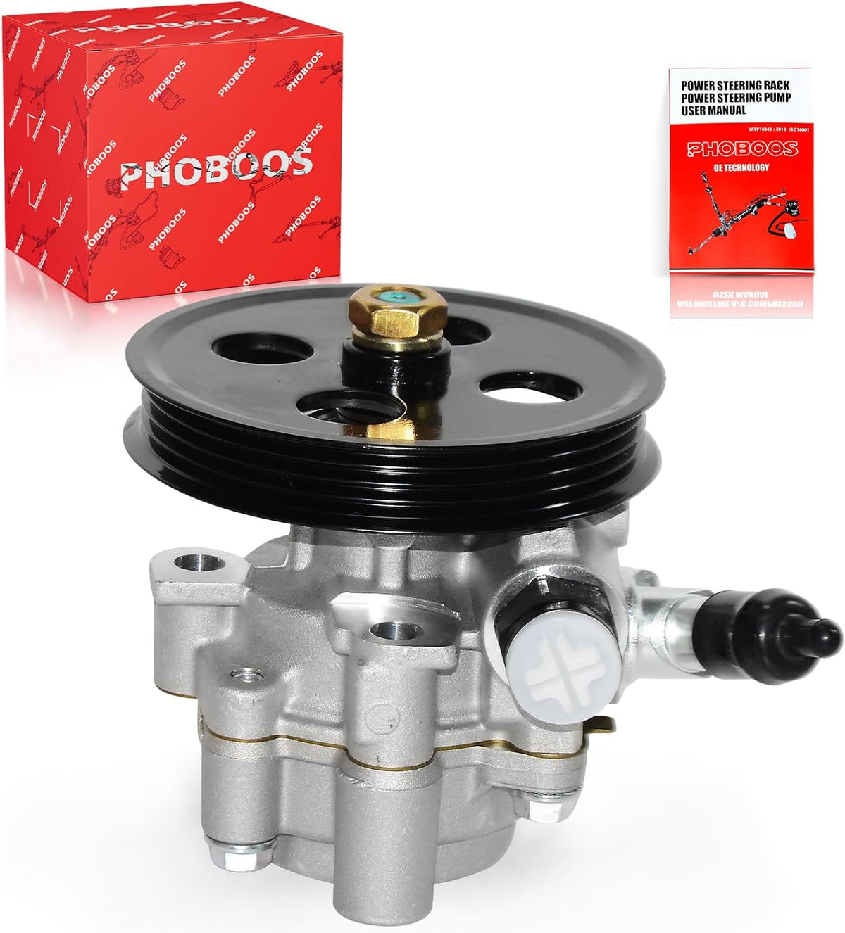 PHOBOOS Power Steering Pump Fit for Toyota Sienna 2004-2006