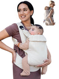 Baby Carrier, One-Click Release Clasp for Easy to Wear, Cozy Wraps Carrier Newborn to Toddler with Head