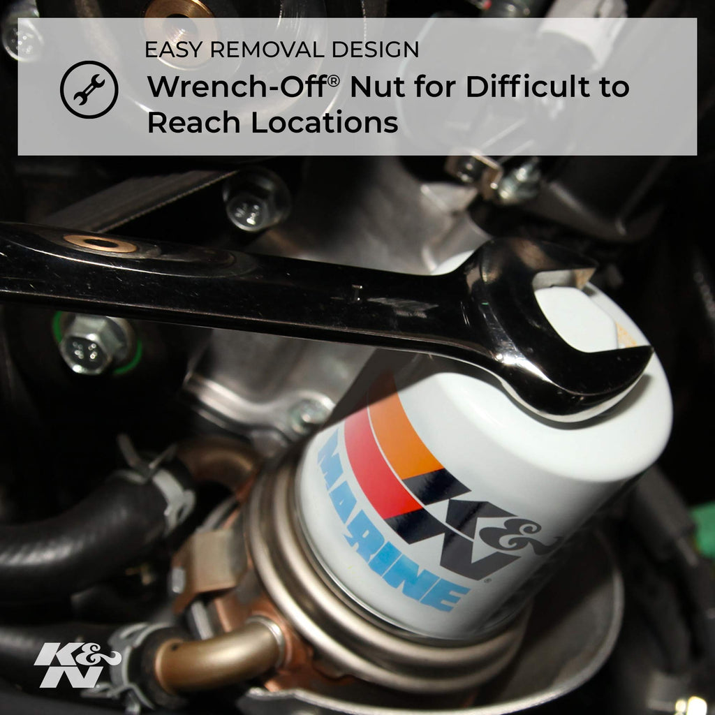 K&N Marine Oil Filter: High Performance, Premium, HM-3001