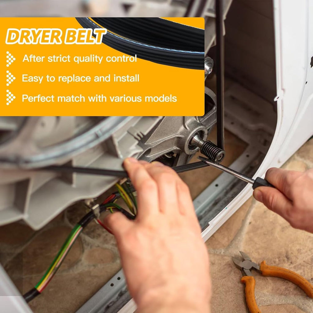 Replacement Dryer Drum Belt Compatible with Kenmore 110 models 110.70832991 110.70842990 110.70842991 110.70852990 110.70852991 110.70854990 110.70854991 110.70857990 110.70882990