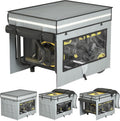 Generator Covers While Running, 32"L x 24"W x 24"H Heavy Duty Waterproof Generator Covers for Outside, Compatible