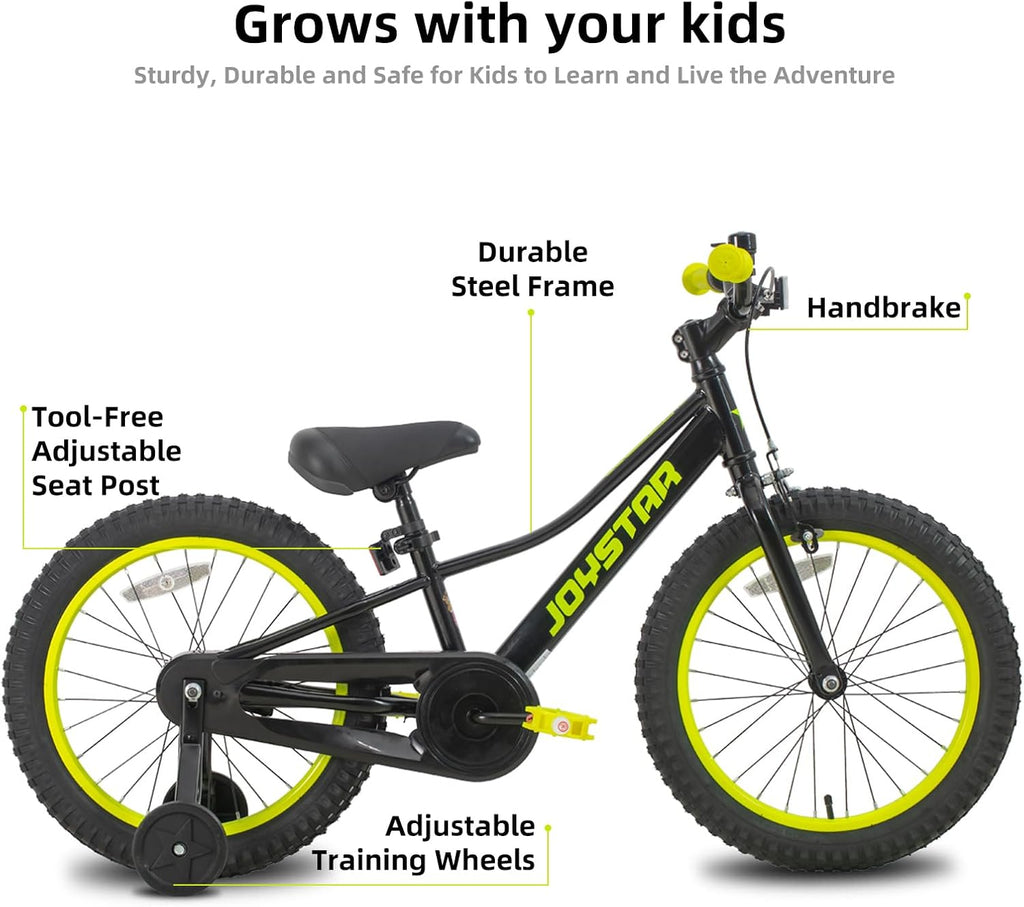 NEO 20" 24" Kids Mountain Bike for Boys Girls 5-12 Years | 20" Kids Bike with Training Wheels, 24 Inch Bike with