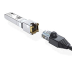 H!Fiber 10Gb SFP+ RJ45 Module, 10Gbase-T Ethernet SFP+ Copper Transceiver Support 10G/5G/2.5G/1.25G, Compatible with Cisco SFP-10G-T-S,Ubiquiti UF-RJ45-10G, UniFi, TP-Link, Meraki, MikroTik, 30m