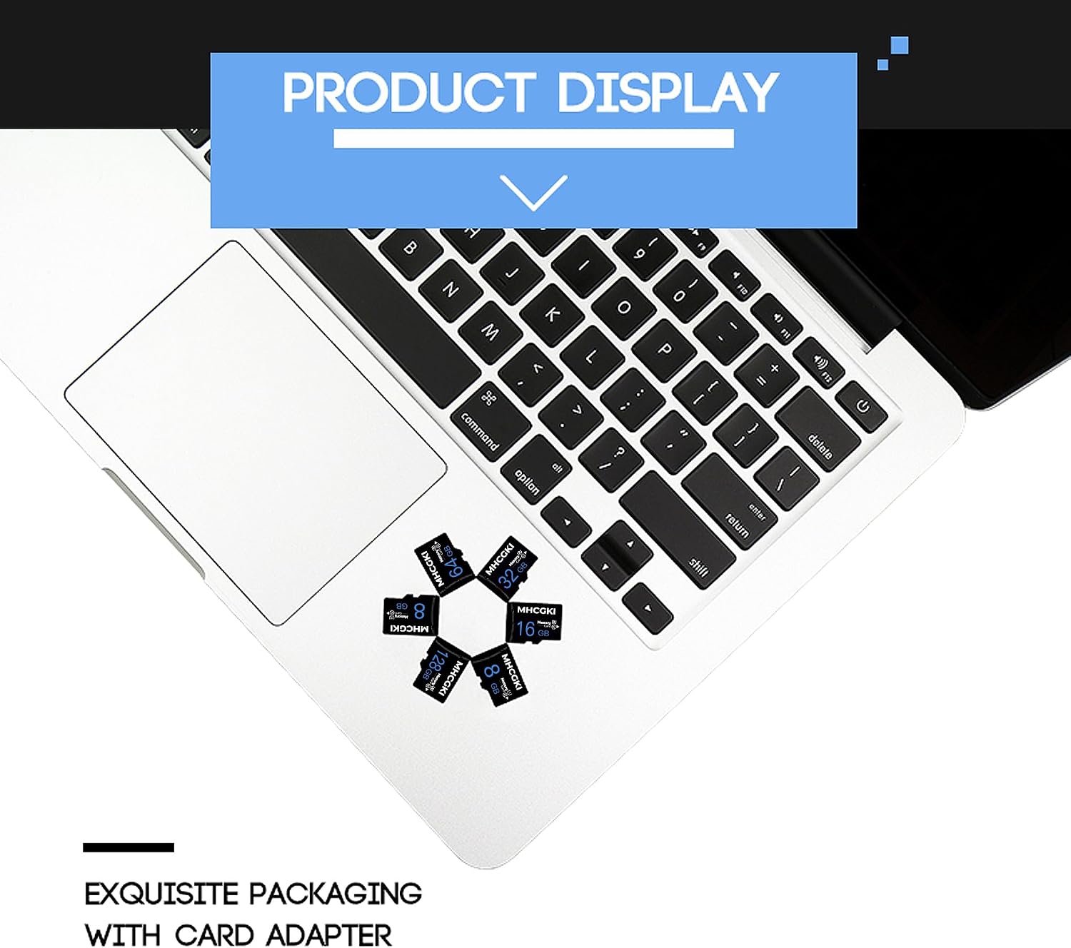 128GB Micro Memory Card High Speed Class 10 TF Memory Card with Adapter for Dash Cam,Camera,Smartphone,Tablet