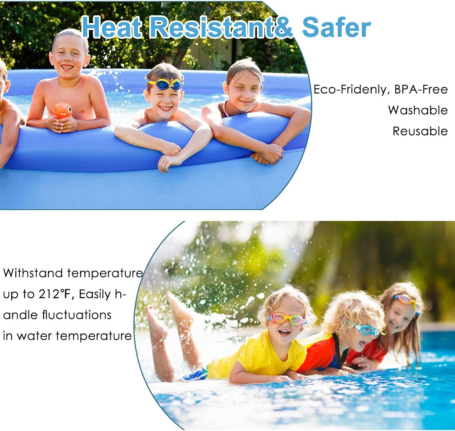 Type I Pool Filter Replacement- for Bestway 58511E/ Summer Waves Funsicle RX330 SFX330 330 Gal/H Pump, Size 1