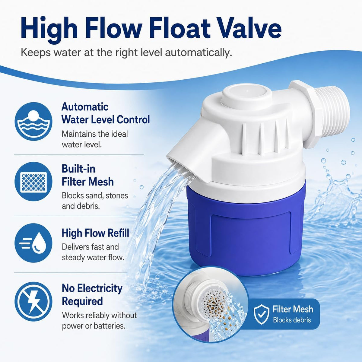 2 Inch Automatic Float Valve