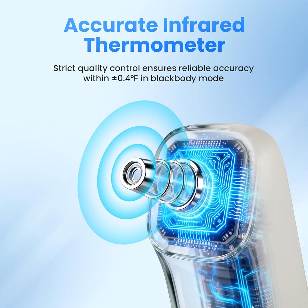3-in-1 Ear and Forehead Thermometer for Adults Kids with Object Mode Accurate Digital Baby Thermometer Featuri ANG