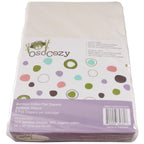 Bamboo/Organic Cotton Flat Cloth Diapers - Birdseye Weave - 32 x 35 Inch One-Layered Nappies, Super Soft 70% Bamboo