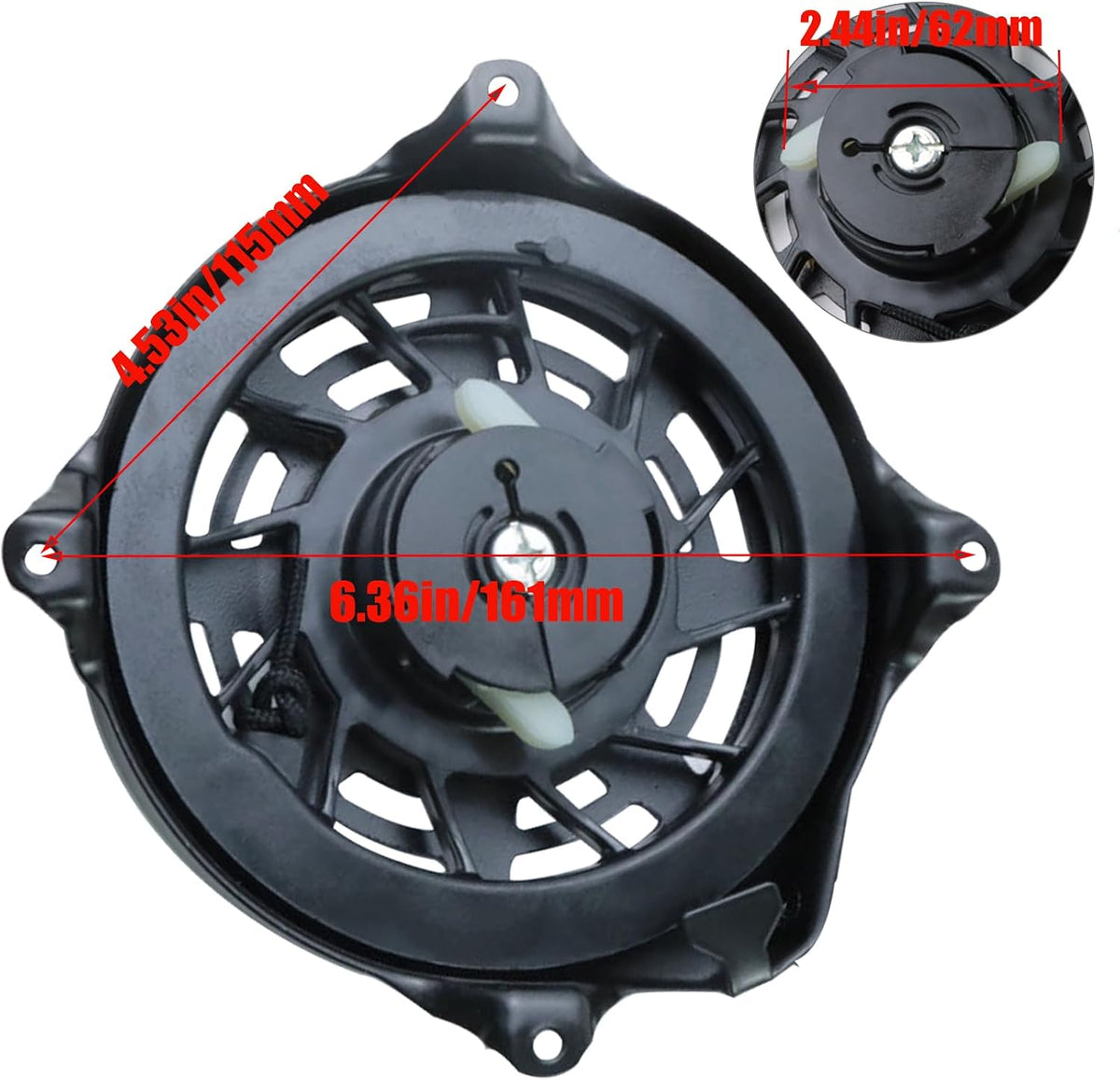 Recoil Starter Compatible with Briggs and Stratton 497680