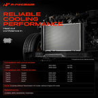 A-Premium Engine Coolant Radiator Assembly Compatible with Toyota