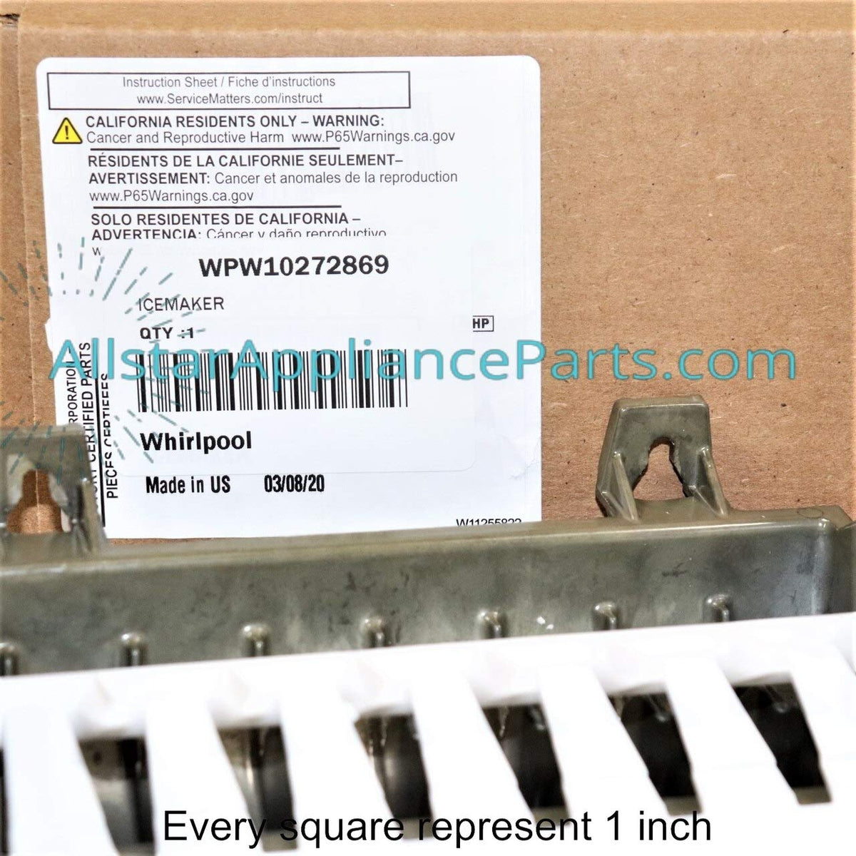 W10272869 Ice Maker Assembly