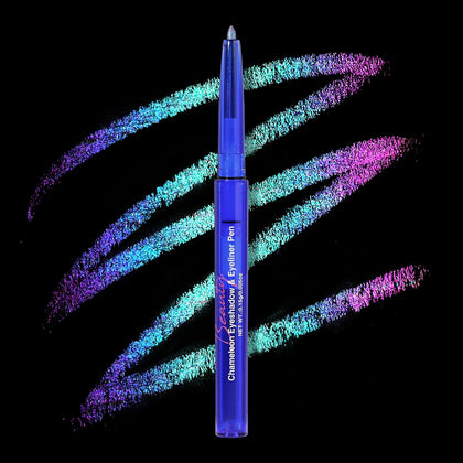 Chameleon Eyeshadow & Eyeliner Gel Pencil-Multichrome Shifting Colors Metallic Glitter Eye Makeup,Waterproof