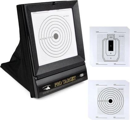 Portable Airsoft Target Trap with Mesh Catcher for Indoor & Backyard Shooting - Foldable BB Gun Practice Net System