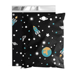 Cute Poly Mailers 12x15.5 Inch 50 Pcs, Planets Printed