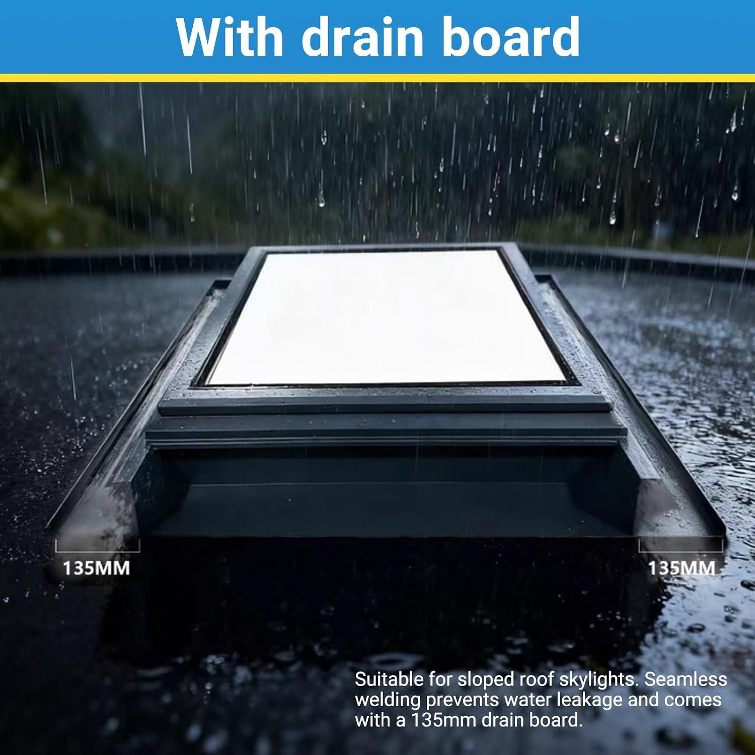 Skylights & Roof Windows,Customizable Skylight Roof Window,Sloped Flat Roof Lighting Well Window,Good