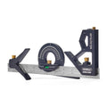 MG-S279-4R Aluminum Combination Square - Square, Ruler, Protractor, and Centering Gauge All-in-One Measurement