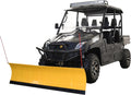 Massimo 60-Inch Universal ATV/UTV Snow Plow Kit – Steel Blade with Push Frame and Mount Plate, 5-Position Angle