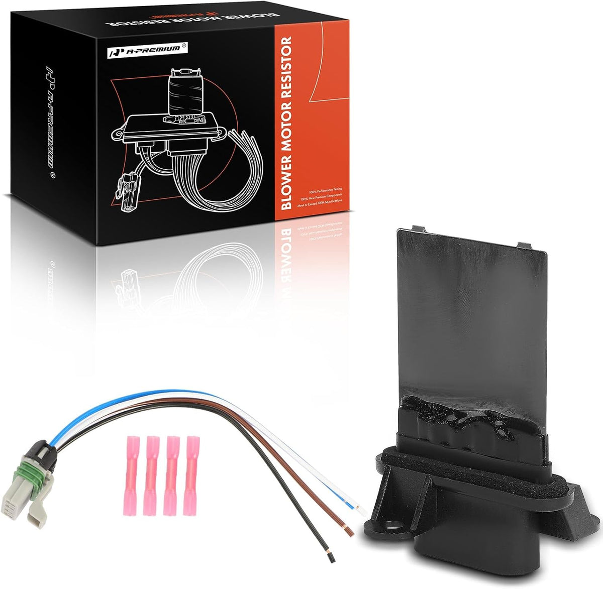 A-Premium Front HVAC Blower Motor Resistor Compatible with Saturn & Equinox