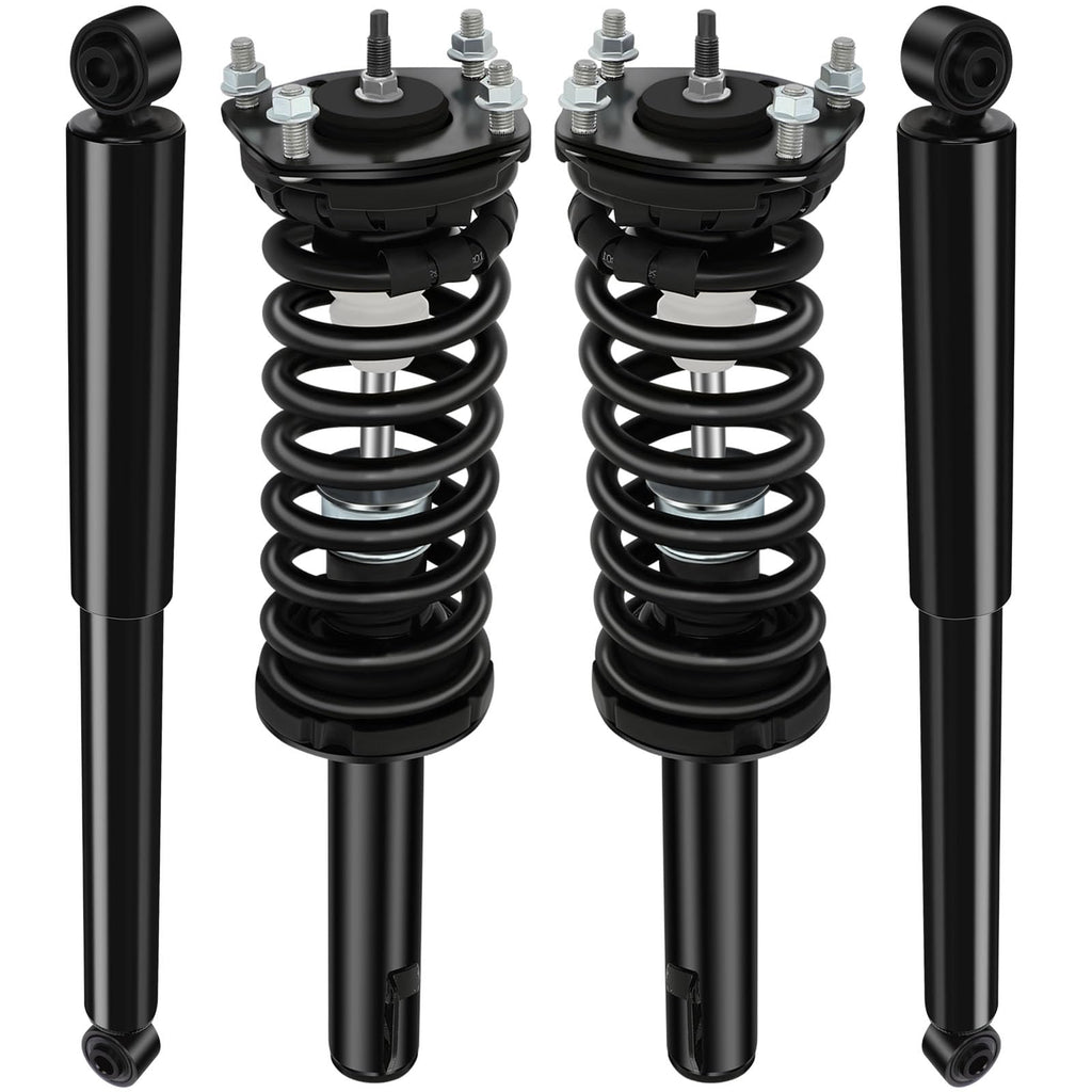 AUTOMUTO Front Rear Complete Struts Assembly for Jeep Commander 2006-2010