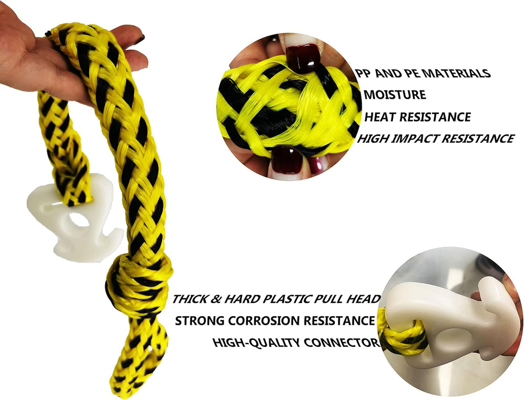Boat Tube Towable Rope Quick Connector,Tow Rope for Tubing, Ski Rope for Water Skiing, Towable Tubes for Boating