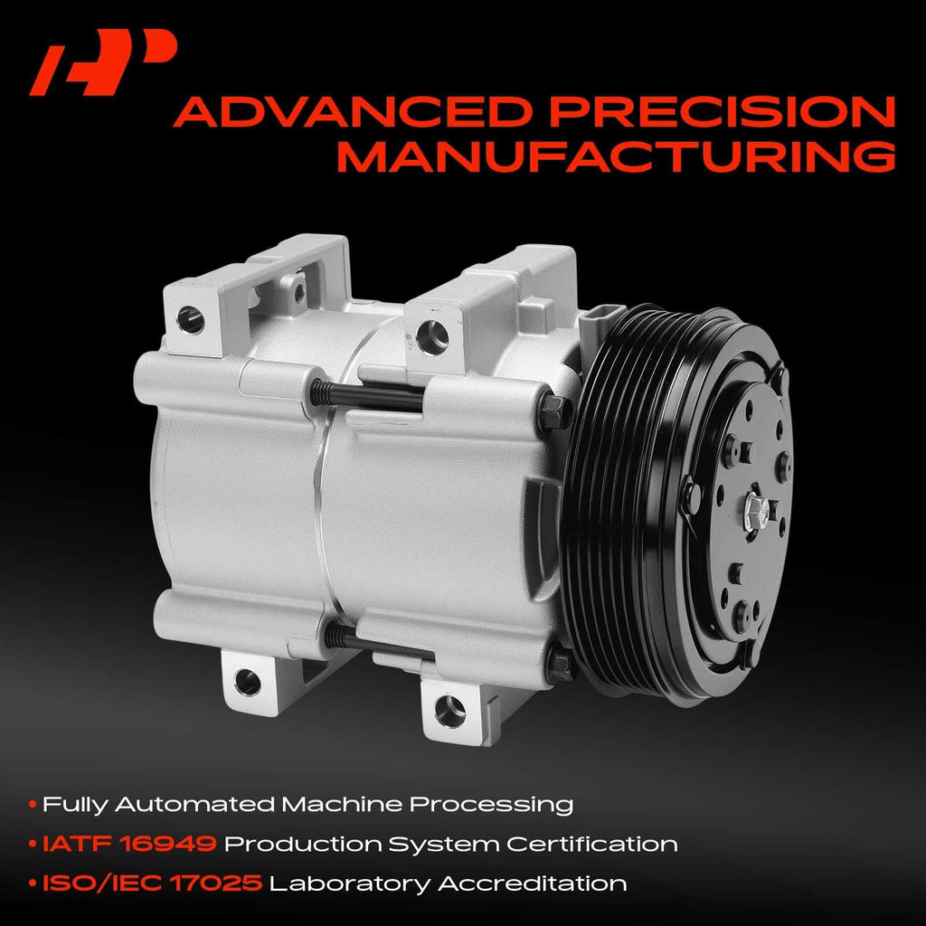 A-Premium AC Compressor Compatible with Ford & Mercury & Lincoln Models