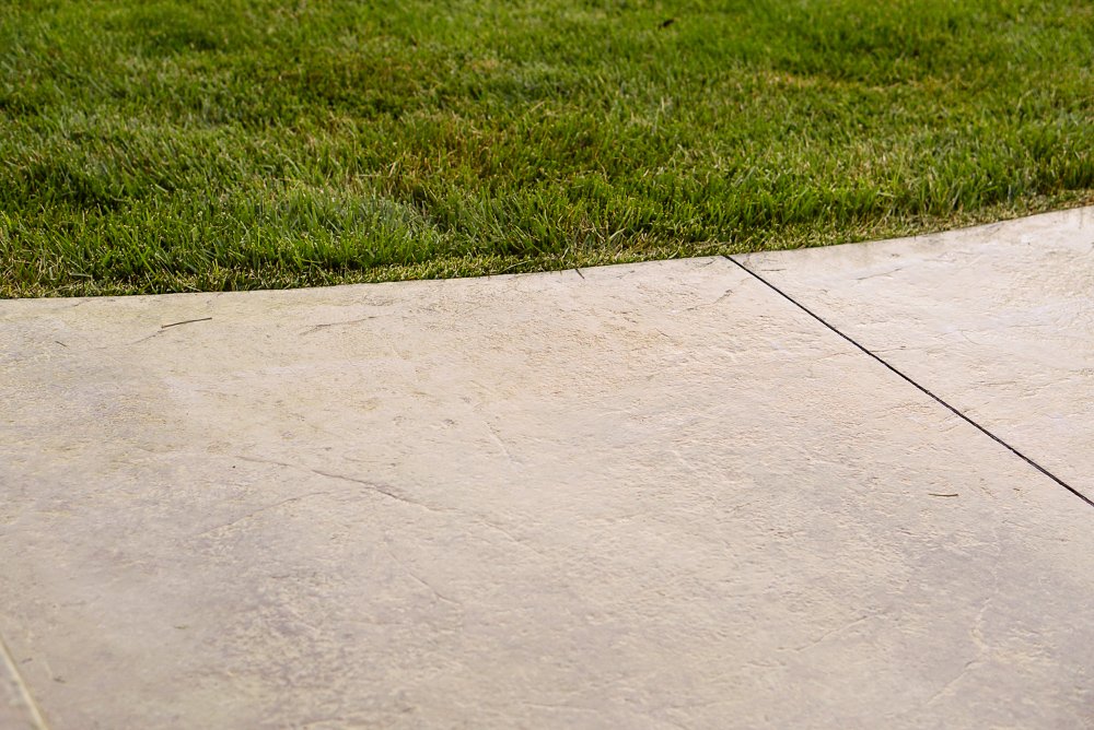 Stamped Concrete Sealer - Clear, Water-Based, Satin Finish for Decorative Concrete - 1 Gallon