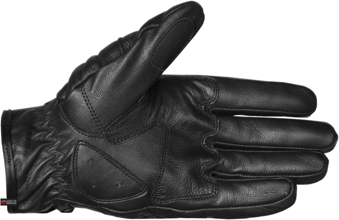 Motorcycle Gloves - Goatskin Leather, Touchscreen, Classic Vintage Design for Men Women, Anti-Slip Protective