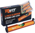 3 Inch Aluminum String Line Level for Construction | 3 Inch, Aluminum, String Line, Vial Level, Construction