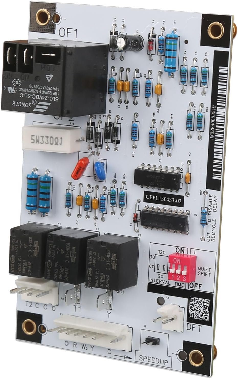 Defrost Control Board Replacement for HK32EA003 HK32EA008 HK32EA012 Heat Pump Defrost Compatible with Carrier Bryant Payne refrigerators freezers