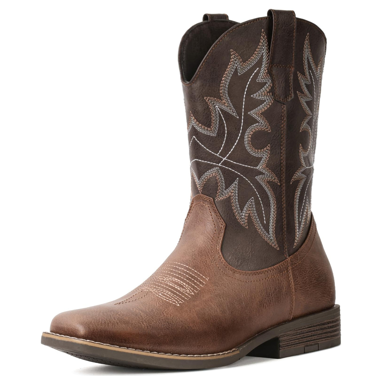 Cowboy Boots for Men Western Boots Square Toe