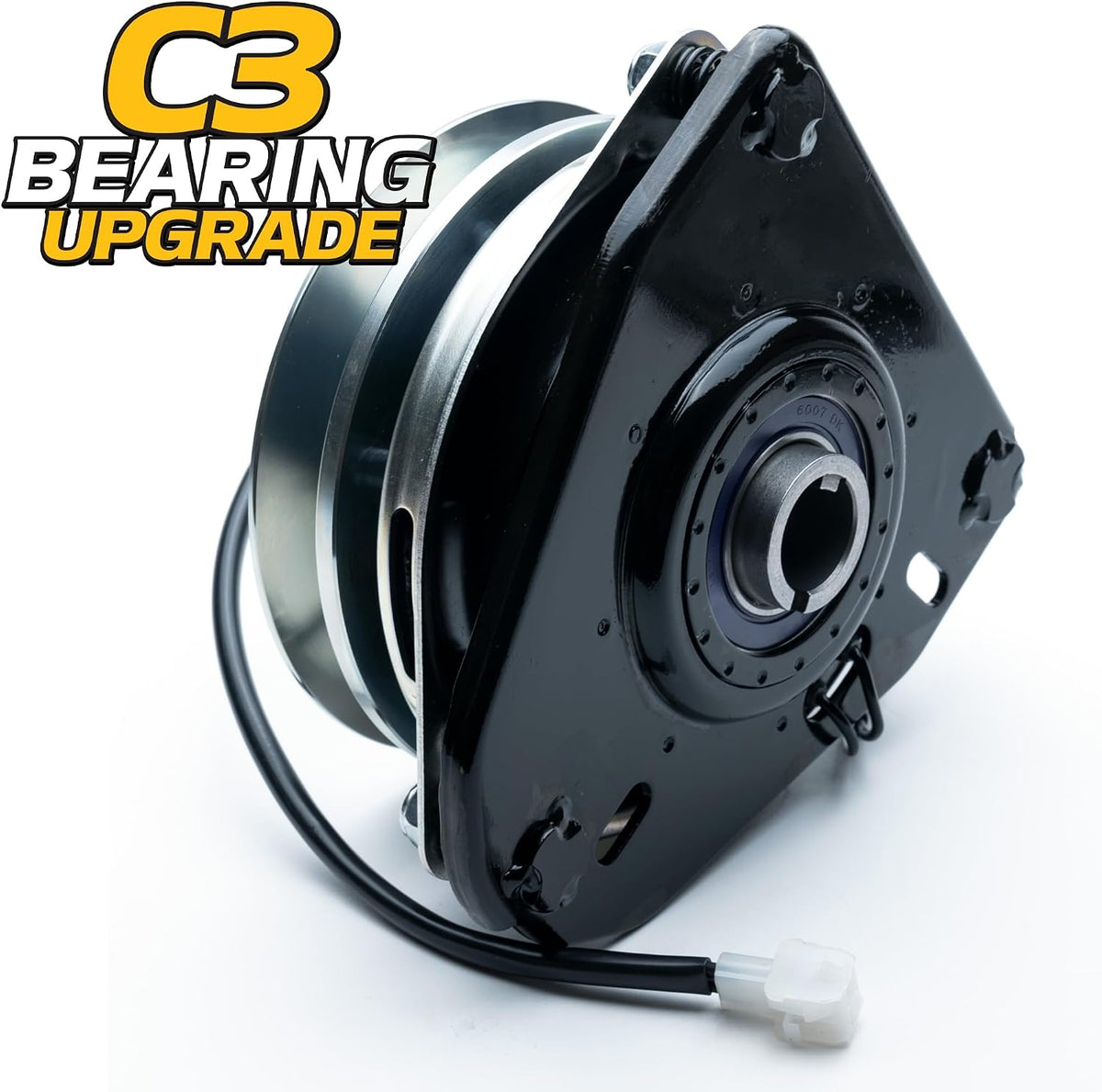 HiTorque 110ftlb (OEM 95) BIGBearing Billet Pulley Electric PTO Clutch 587241601 53594500 GT1A-EH07 GT1.5A-EH07