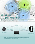 Wireless Restaurant Pager System with 15 Waterproof Call Buttons