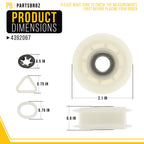 Dryer Repair Kit for Whirlpool GGW9200LT2