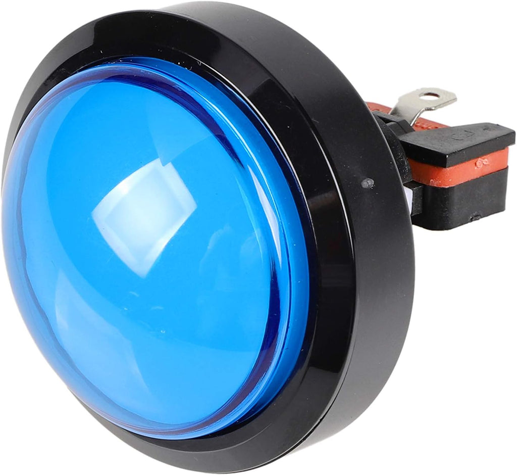 5X Arcade Buttons 60mm Dome 2.36 inch LED Push Button with Micro Switch for Arcade Machine Video Games Console