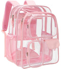 Clear Backpack for School - 18 Inch Extra Large Clear Bookbag, Pink