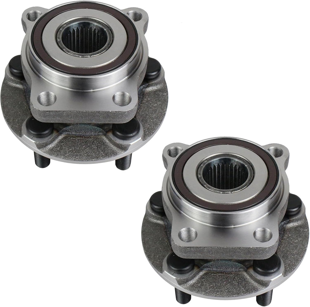 PAROD Pair 513220 Front Wheel Hub & Bearing Assembly Compatible with 2005-2014 Subaru Outback, Legacy w/ABS