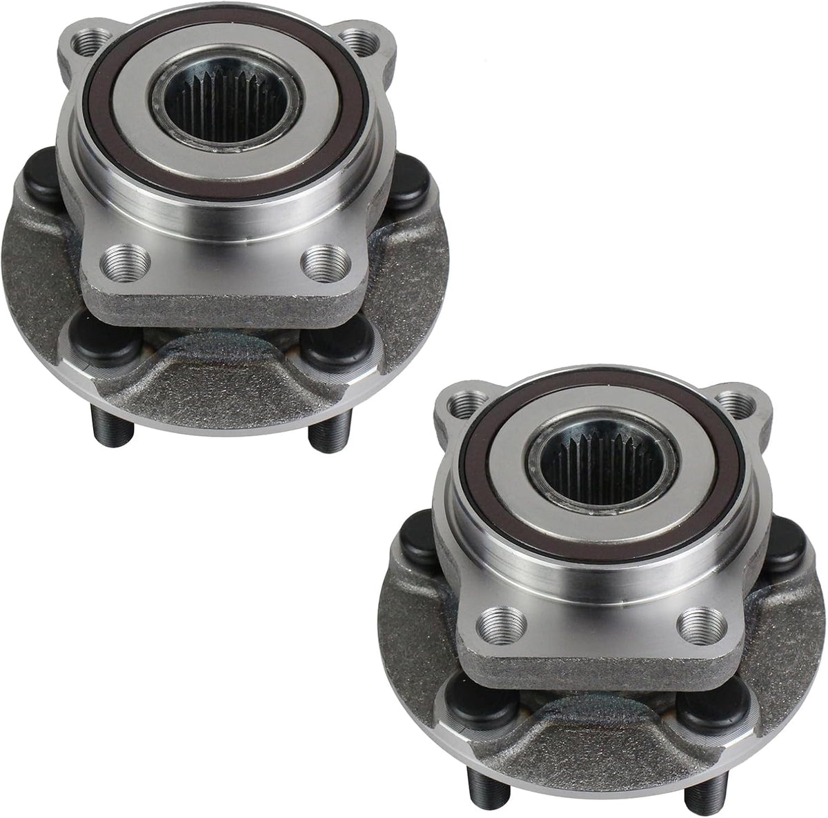 PAROD Pair 513220 Front Wheel Hub & Bearing Assembly Compatible with 2005-2014 Subaru Outback, Legacy w/ABS