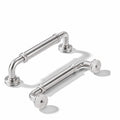 5 Pack 3-1/2 Inch Zinc Alloy Brushed Nickel Cabinet Pulls