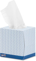 Facial Tissue Cube Box, 7.9" x 7.5", 2-Ply, 85 Sheets/Box, 36 Count