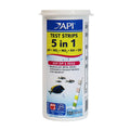 5-IN-1 TEST STRIPS Freshwater and Saltwater Aquarium Test Strips 100-Count Box