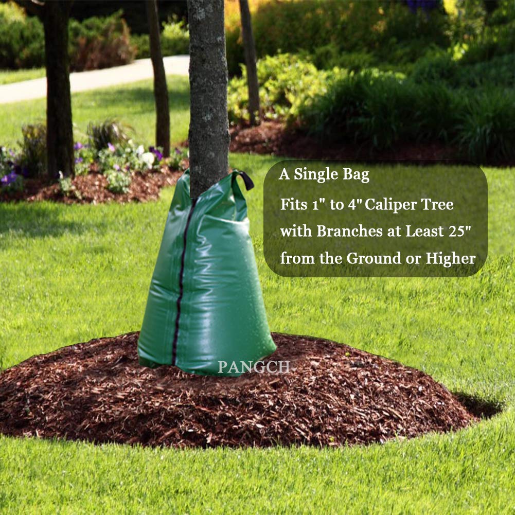 20 Gallon Slow Release Tree Watering Bag - Drip Irrigation Bag for Newly Planted or Established Trees (1 Pack)