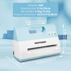 A4 Electric Die Cutting and Embossing Machine, 9-Inch, 200W