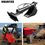 Mini Skid Steer Backhoe Arm Attachment, Rigid Digger Extension