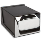 H3001BKC Countertop Napkin Dispenser, 7 5/8w x 11d x 5 1/2h, Capacity: 300 Napkins, Black