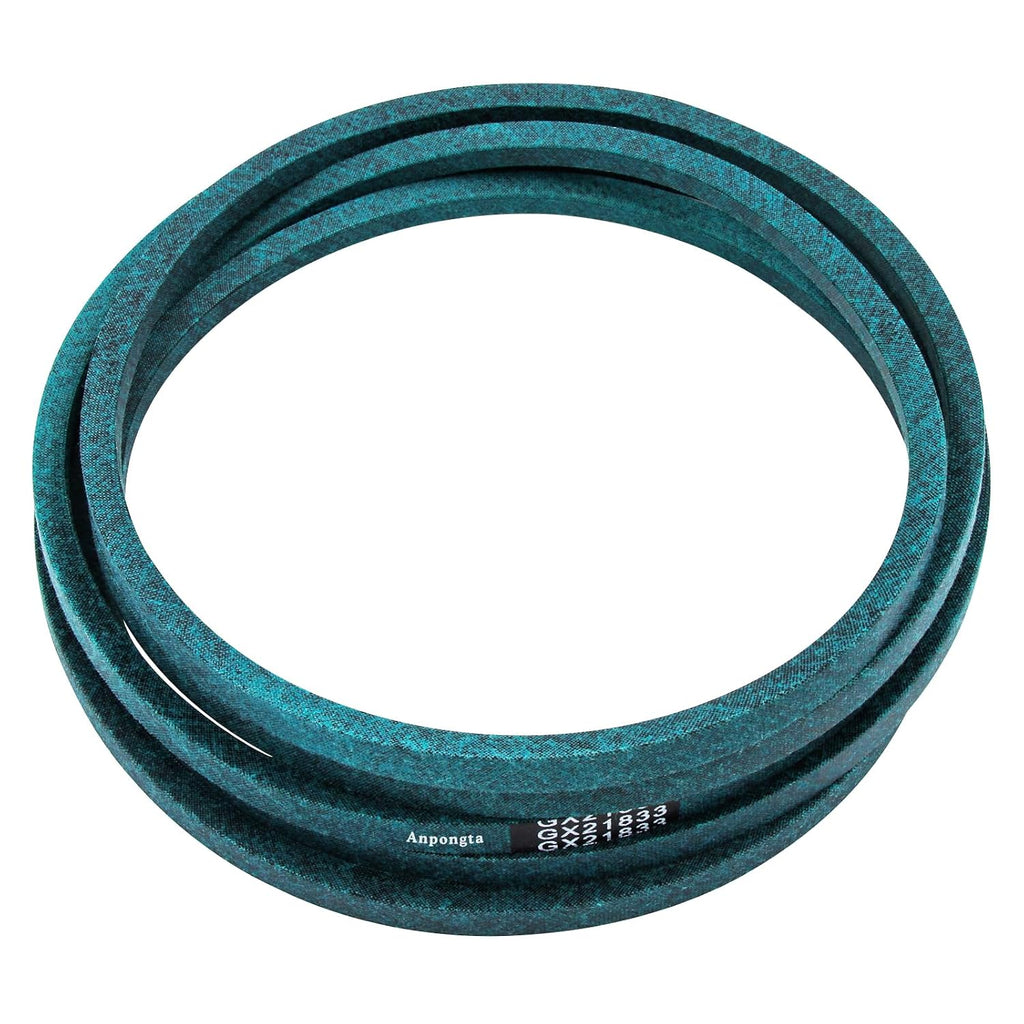 GX21833 Replacement Deck Belt for John Deere 48 inch Mower - D140, D155, D160, E140, E150, E170, S140, S160, S170 - 1/2" x 141" V-Belt, Kevlar Cord