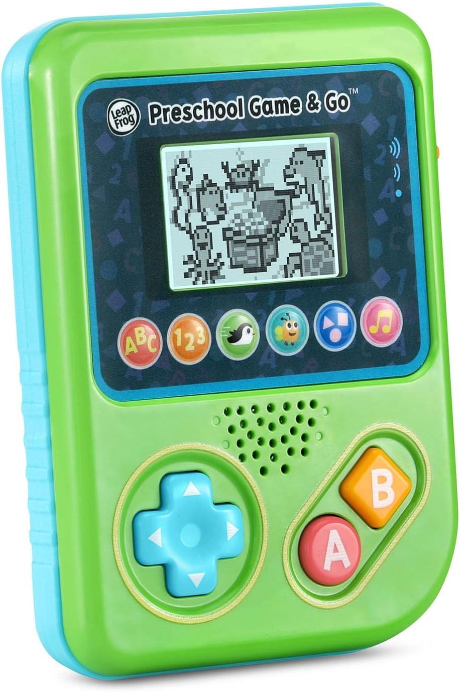 Preschool Game and Go Handheld Video Game Toy, Green