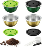 4 Pack Reusable Coffee Capsules Compatible with Nespress Vertuo Plus/Next