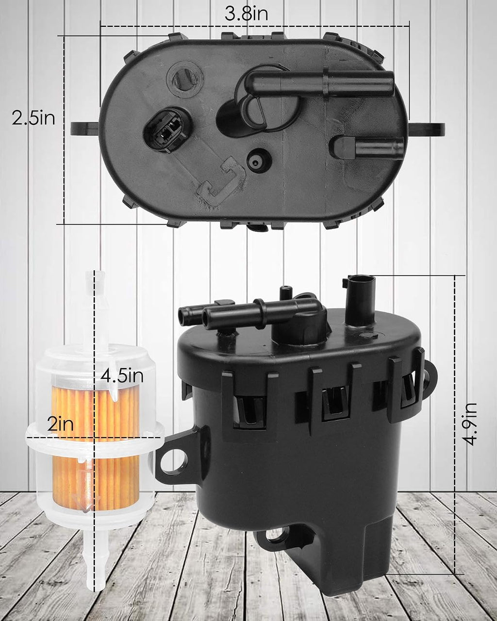 Fuel Pump Module with Filter Fit for Kohler All Command ECH ECV Engines